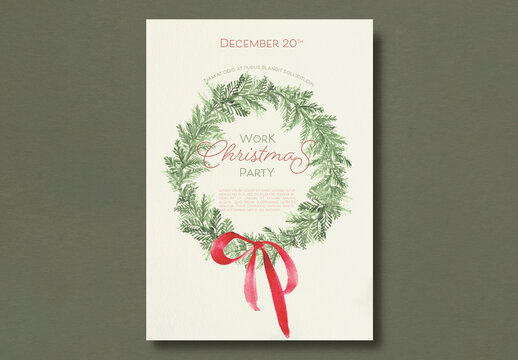 Poster Christmas Party