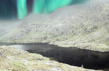 Mountains in Lofoten