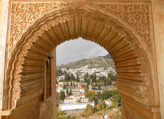 Alhambra, Alcazaba, Granada Spain 
