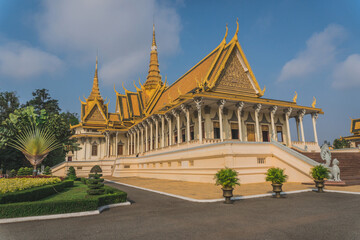 Obraz premium Exterior Of The Royal Palace. Phnom Penh, Cambodia