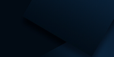 Dark blue lines technology futuristic background. Minimal banner design