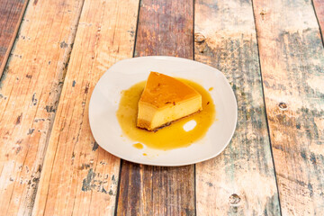Delicate milk and sugar cream that has a firm texture thanks to the coagulation of the eggs. You...