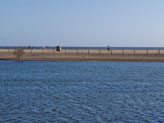 See am Strand von Maspalomas