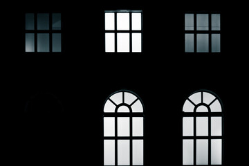 window in the building