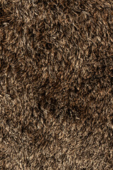 top view of carpet texture close-up woolen fibers in Brazil