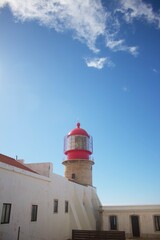 Fototapeta na wymiar red lighthouse