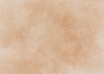 Obraz premium Brown Watercolor Textured Paper
