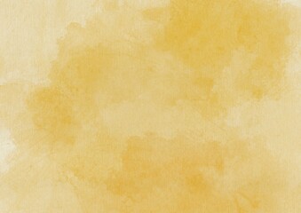 Yellow Watercolor Textured Paper