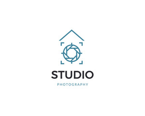 Professional photography studio logo design