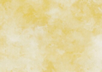 yellow Watercolor Textured Paper