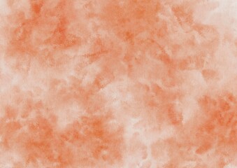orange Watercolor Textured Paper