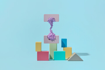 Abstract balancing composition