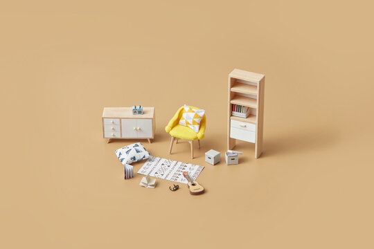 Furniture in living room