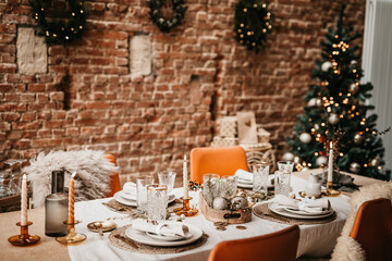 Christmas table