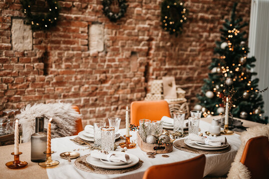 Christmas table
