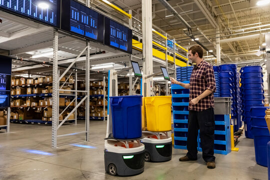 Computer technology in Logistics Management at facility