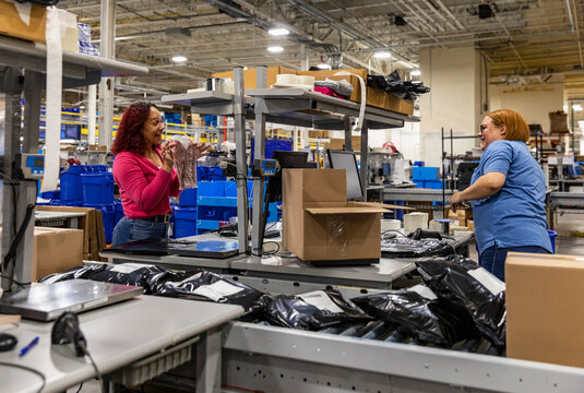 Fun time for work at warehouse 