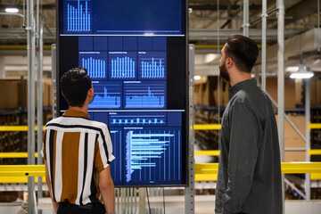 Productivity Statistics on Warehouse monitor