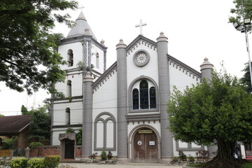 Fototapeta na wymiar St. Ferdinand Kathedrale in Ilagan, Provinz Isabela, Philippinen