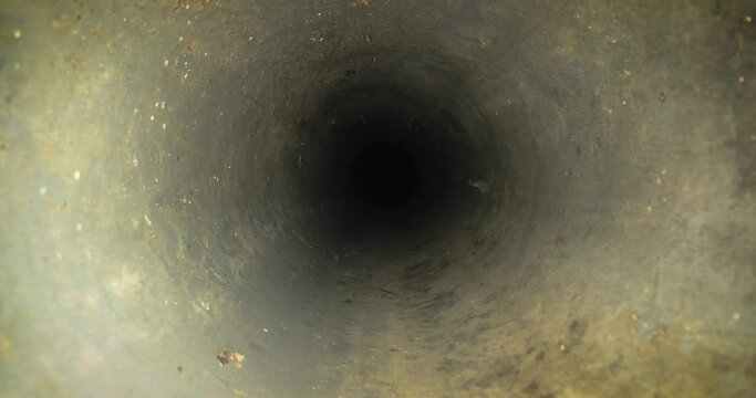 Tube hole motion towards deep depths
