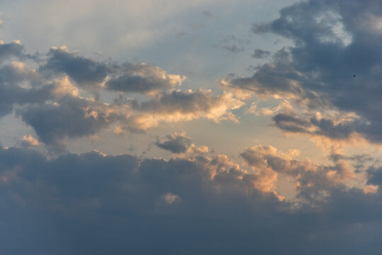 Sunset over the Mediterranean Sea