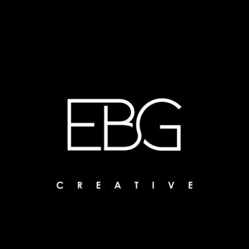 EBG Letter Initial Logo Design Template Vector Illustration