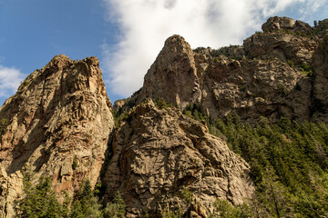 rocks in the mountains