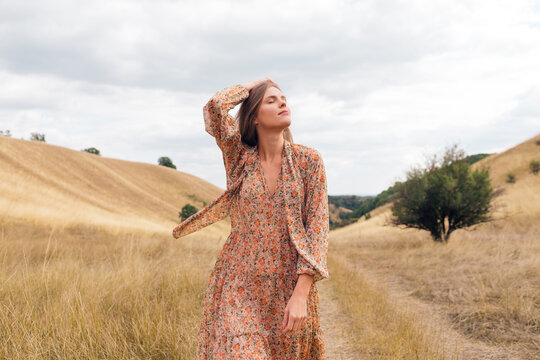 Woman in Field