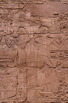 Ancient hieroglyphs