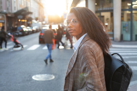young confident business woman portrait