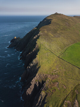 Cliff on the coast of Ireland