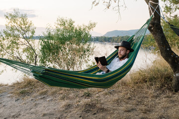 Chilling In A Hammock