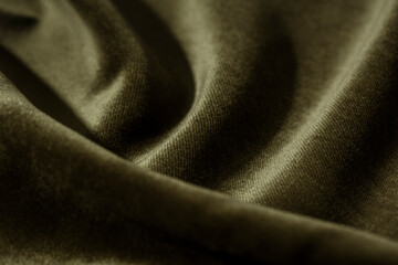 Green velvet texture