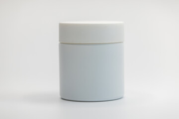 white plastic bottle