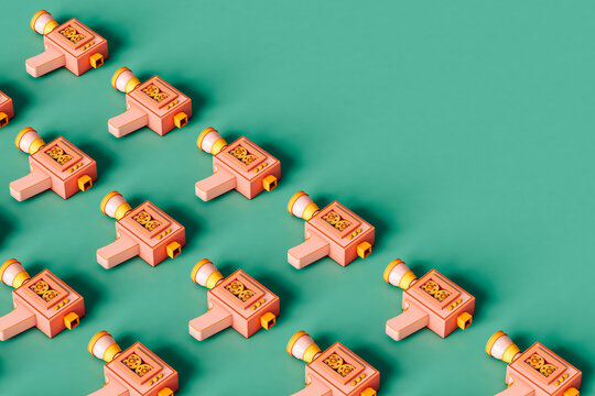 pink Super8 vintage camera. 3D render
