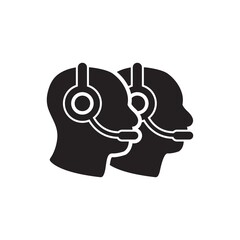 Call center icon ( vector illustration )