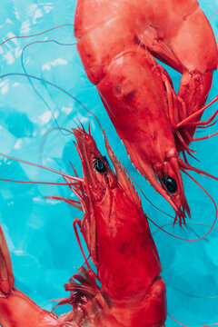 Smoked shrimp.