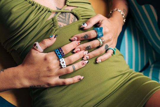 Edgy & Trendy nail art