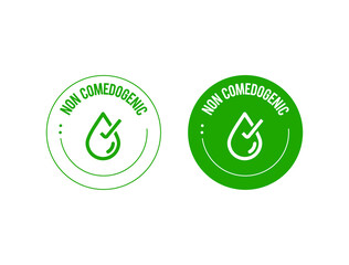 non-comedogenic logo 