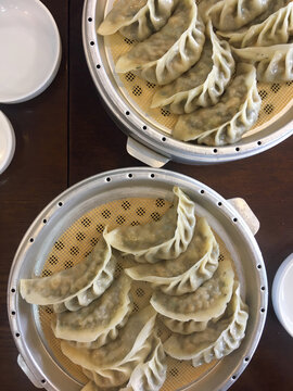 Delicious Chinese dumplings 