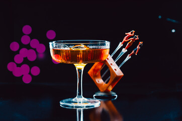 Cosmopolitan cocktail