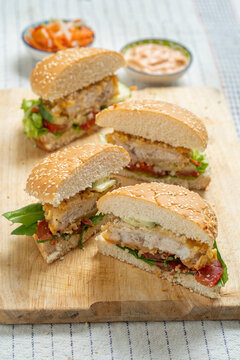Fish burgers 
