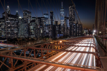Fast forward N.Y.C. in Brooklyn bridge