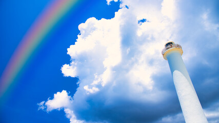 読谷村の残波岬灯台 © san724