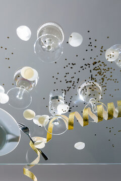 Festive glas table 