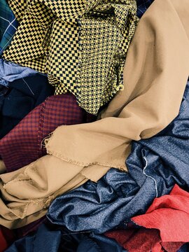 crumpled Fabrics