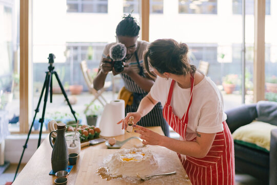 Influencers Cooking online 