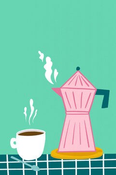Vintage coffee illustration