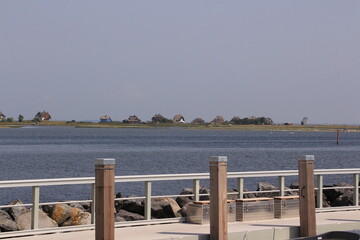 Blick auf Heileigenhafen an der Ostsee