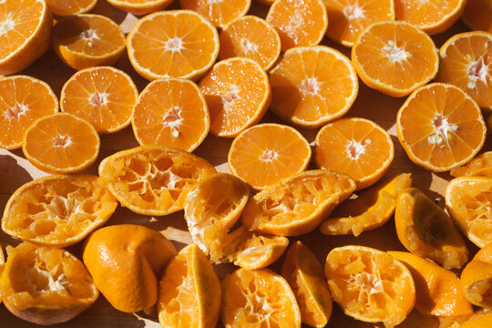 Oranges Fresh and Juiced